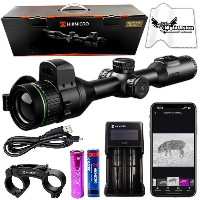 Luneta Noktowizyjna Celownik HIKMICRO Alpex 4K A50EL LRF bez IR