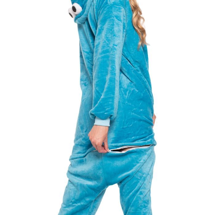 Piżama Damska Kigurumi Onesie Strój Ciasteczkowy Potwór 145-155 cm S