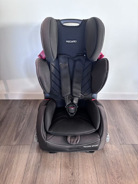 RECARO Young Sport 9–36 kg | BEZWYPADKOWY | 5-punktowe pasy