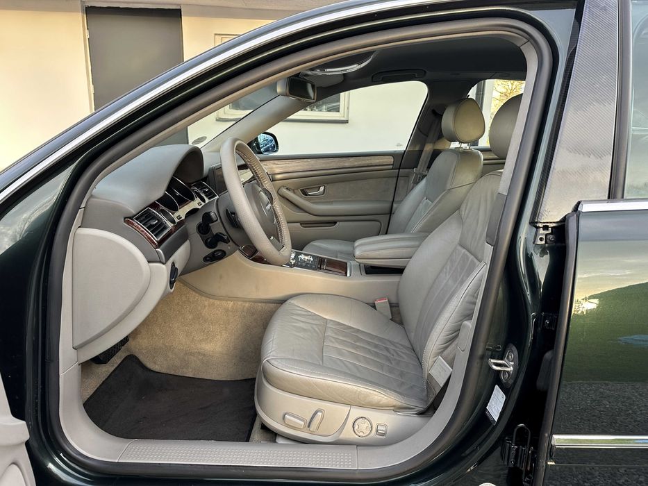 AUDI A8 D3 3.7 V8 280PS QUATTRO Bi-Xenon PDC Skóra Navi 18" ZADBANA !