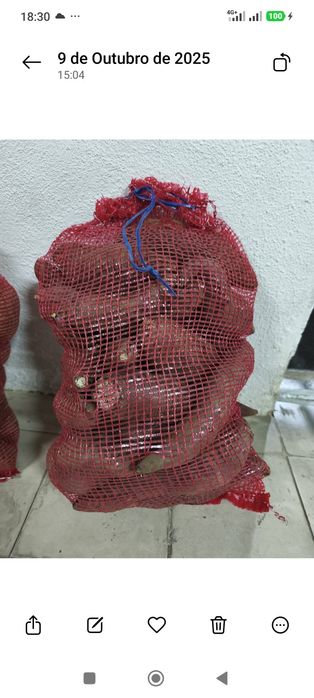 Batatas Doces sacos 20Kg Entregas
