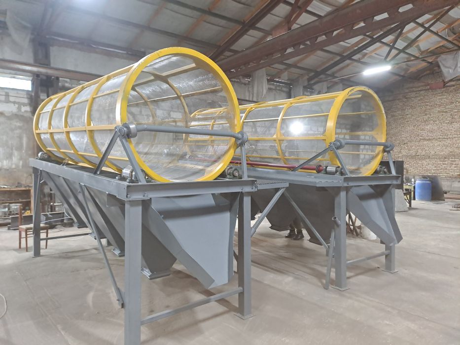 Сівлалка для піску. Барабанне сито. Барабанний просіювач. Сівалка .