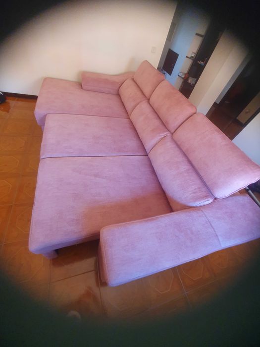 Sofa de luxo como novo alta qualidade