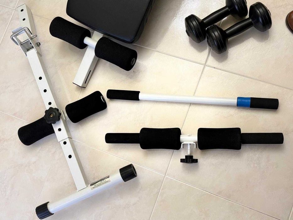 Abdominal Bench with Weights440943355951196161