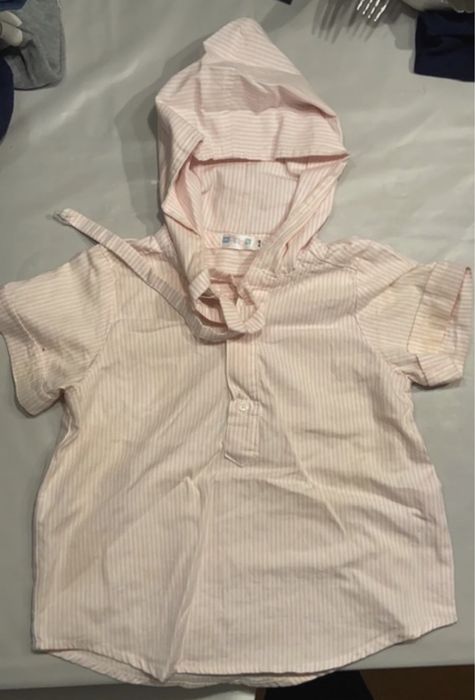 Tunica, hoodie 3/4 anos