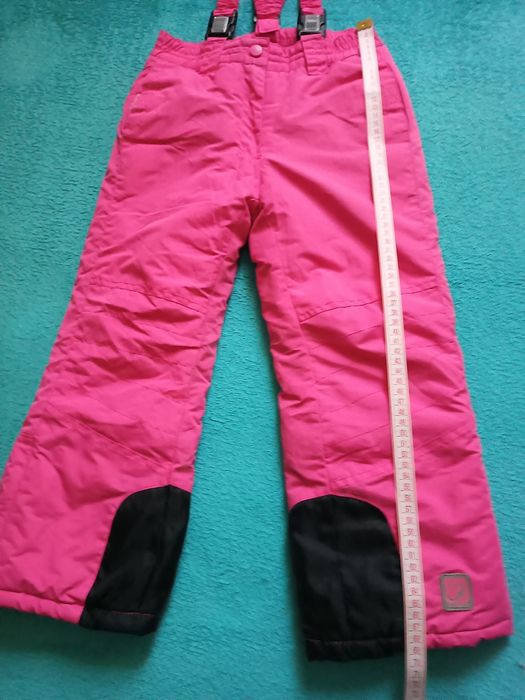 Дитячий зимовий лижний напівкомбінезон 110 розмір