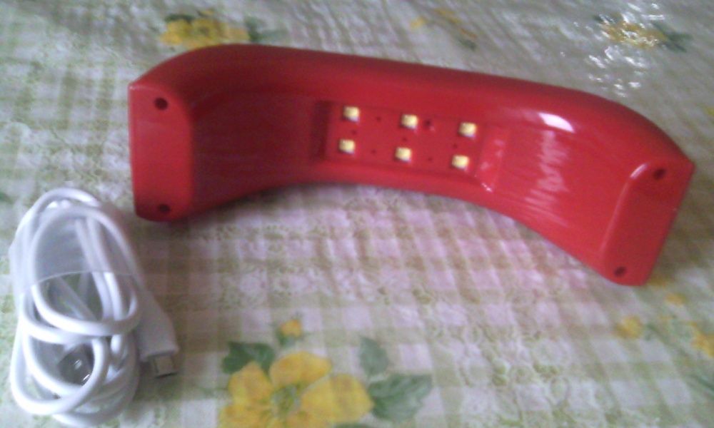 Светодиодная UV-LED лампа 12 Вт для гель-лаков