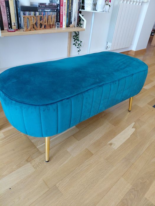 Conjunto poltrona e banqueta