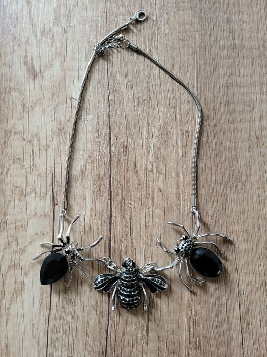 Sztuczna biżuteria komplet + naszyjnik