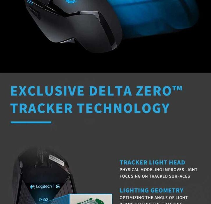 Rato gaming Logitech G402