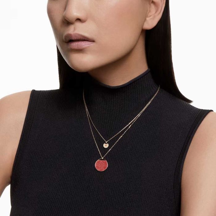 Naszyjnik Swarovski - Ginger, Rd, Gold