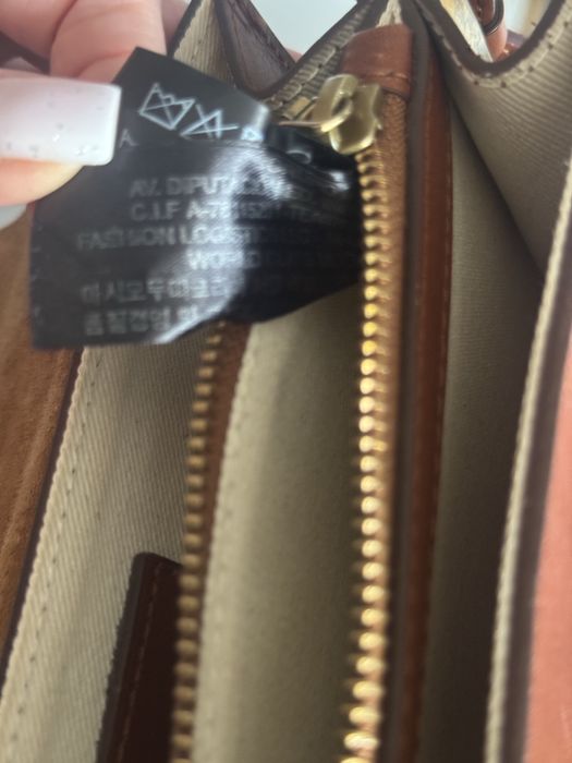 Шкіряна сумка від massimo dutti