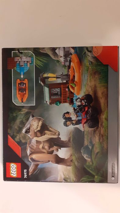 Lego 76975 Jurassic World Ucieczka rzeką przed tyranozaurem Nowy