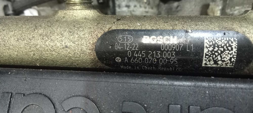 Régua injeção Smart Fortwo