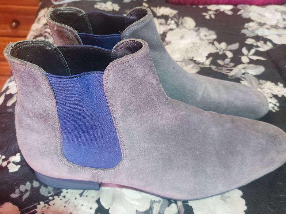 Shoe Bizz sapatos camurça