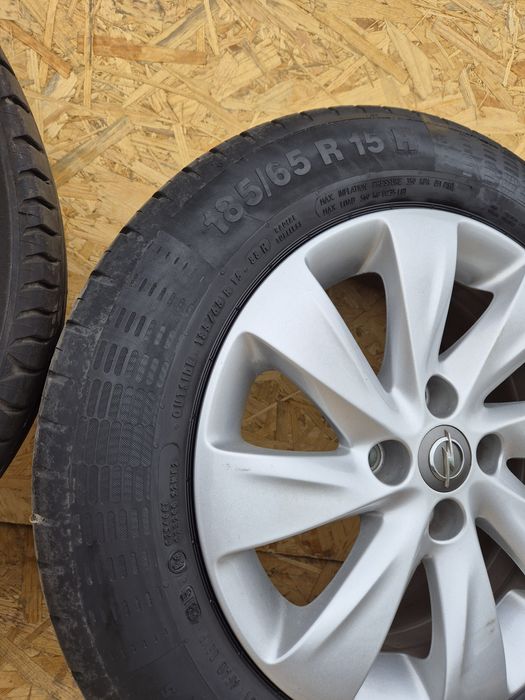 Koła alufelgi z oponami 15" Opel Corsa E Adam
