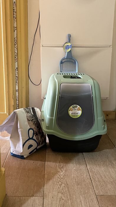 Caixa de areia para gatos