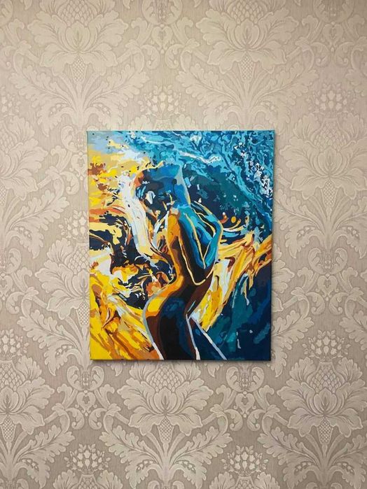 Картина по номерам готовая "Страсть женщины" 40x50 см