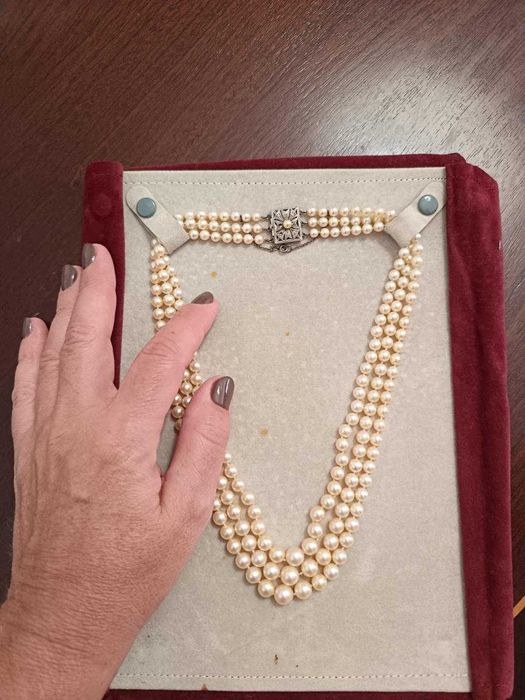Colar de Pérolas verdadeiras