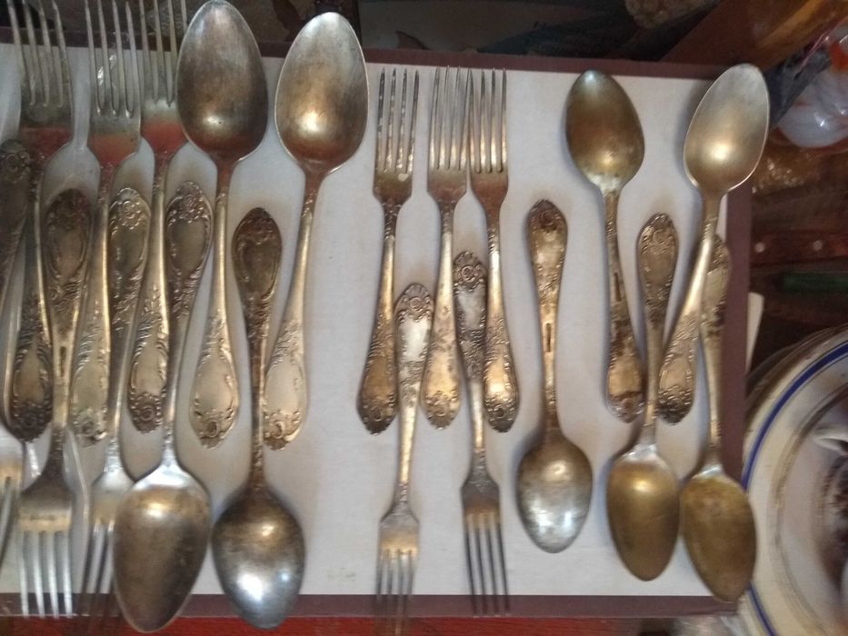 Мельхиор ложки вилки ссср