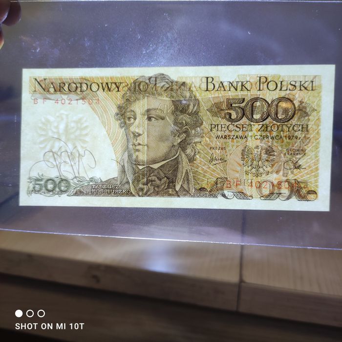 500 złotych 1979 seria BF