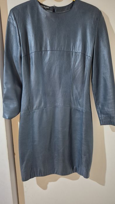 Sukienka mario valentino skóra naturalna  vintage