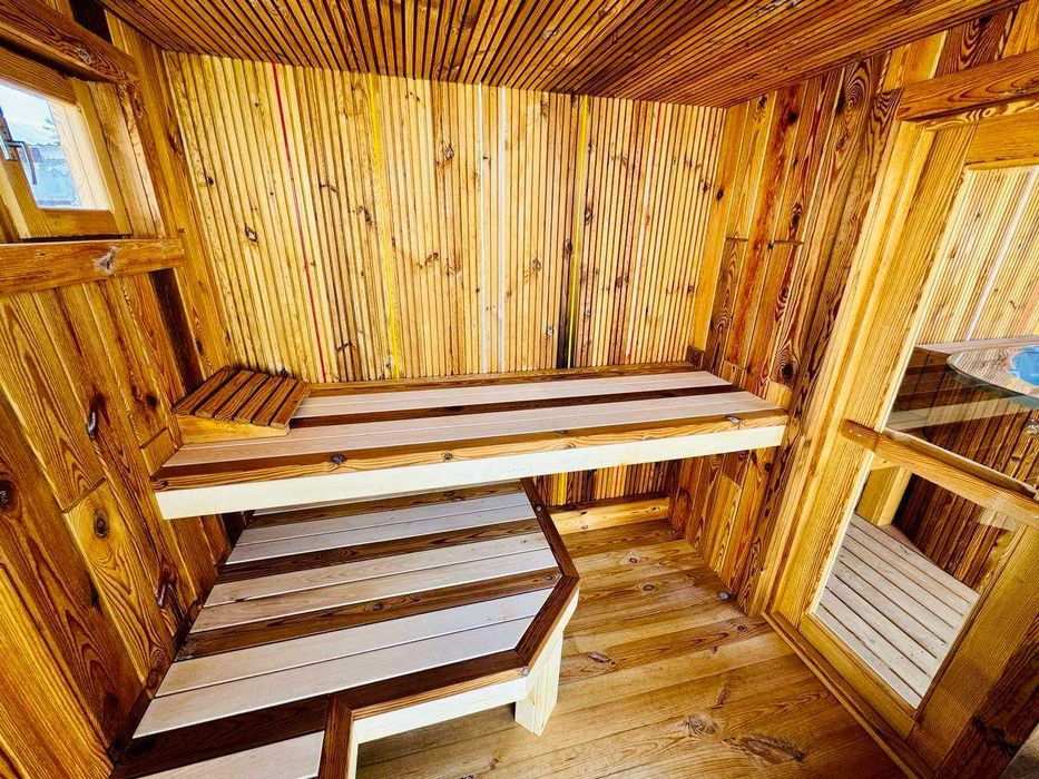 ЕКОГЛОГІЧНО! Чан! Баня! Джакузі! Спа-купелі! Баня з чаном джакузі!