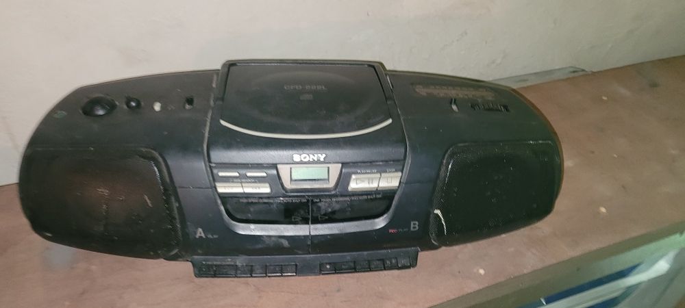 Radiomagnetofon  sony