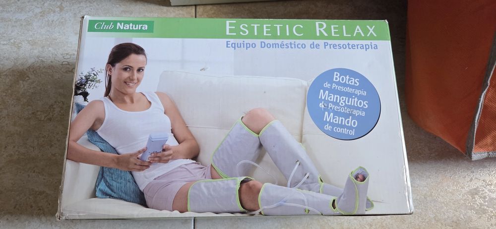 Máquina magnoterapia club natura e aparelho de presoterapia