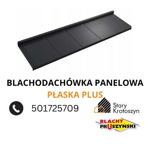 Blachodachówka Płaska Plus "BLACHY PRUSZYŃSKI" 50 lat gwarancji