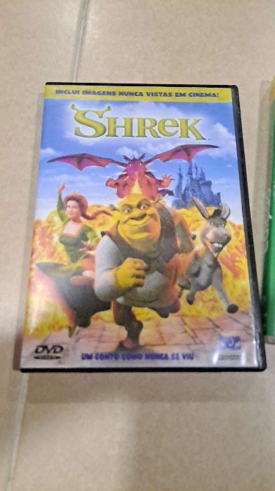 CD'S Shreck, Bee e Branca de Neve NOVOS C/ Caixa
