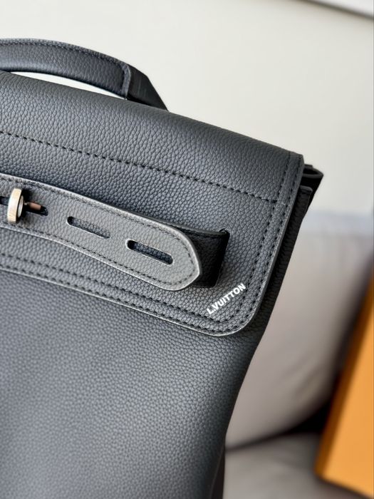 Рюкзак Louis Vuitton Steamer, чоловій чорний рюкзак луі вітон , backpack