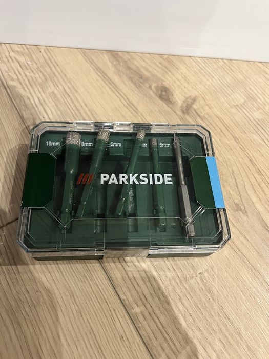 Zestaw diamentowych wierteł do płytek Parkside