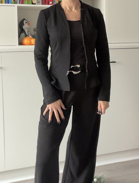 Żakiet z baskinką Vero Moda s/m