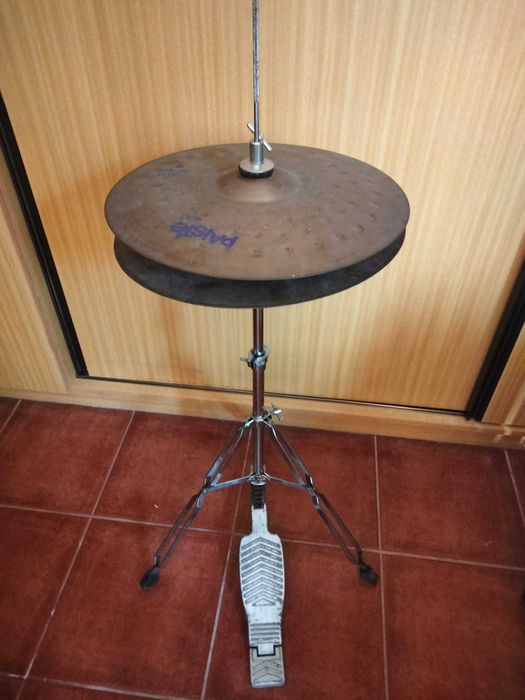 Bateria Hock Shock Laser Series com Pratos Paiste - Pronta a Tocar!