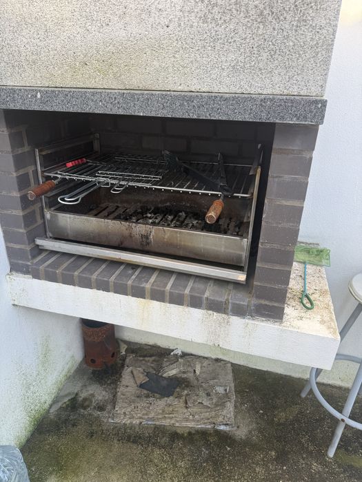 Churrasqueira em inox 70 cm