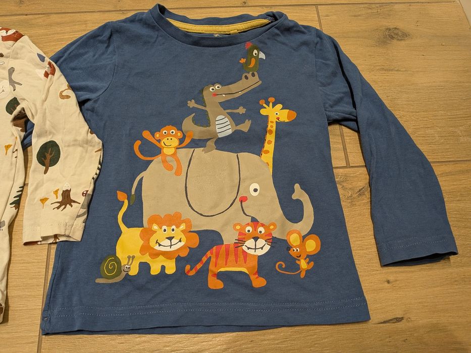 Next 74 80 H&M bluzka długi rękaw 3 szt zestaw  bluzeczka dla chłopca