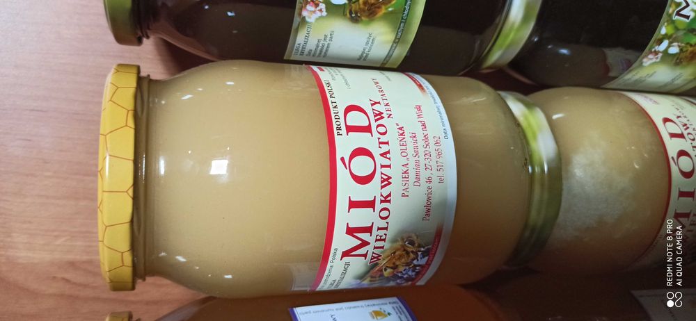 Miód naturalny z własnej pasieki