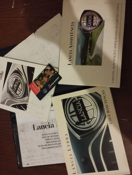Manual proprietário Lancia lybra