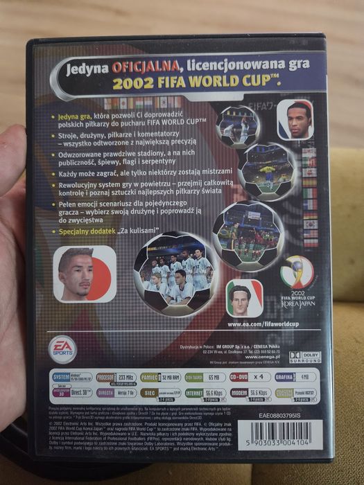 Fifa 2002 World Cup PC Unikat