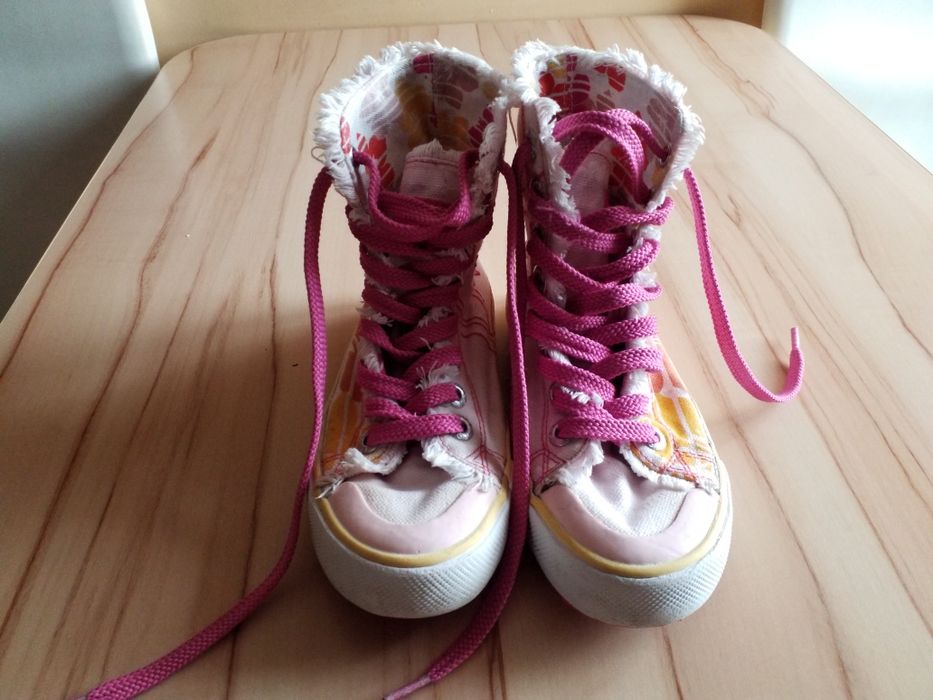 Buty wysokie za kostkę trampki tenisówki 32 Roxy