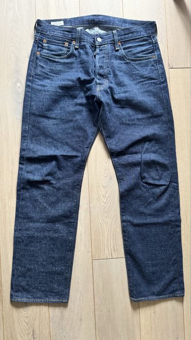 levis 501 selvedge shrink to fit spodnie 31/30