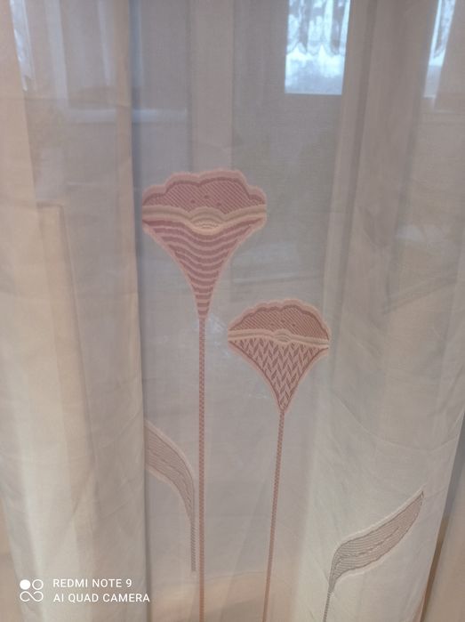 Тюль 9 м. и 7,5 м. Турция готовые