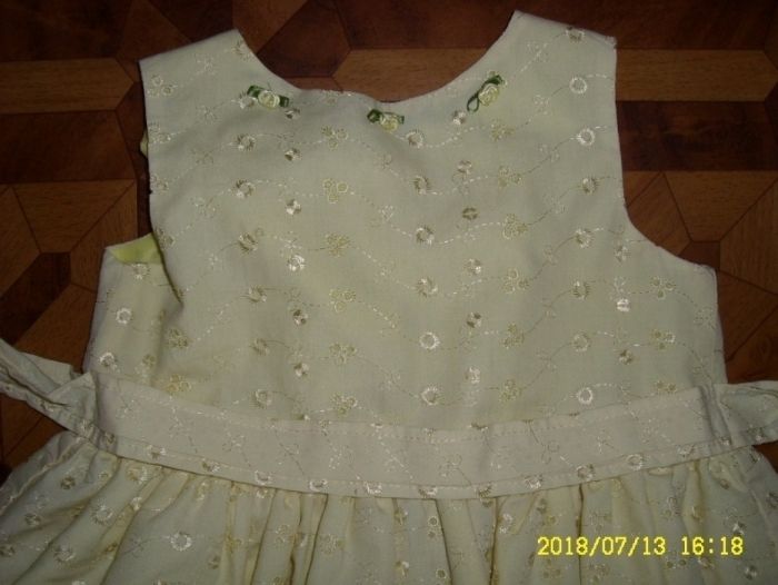 sukienka sukienki haft żółta 110, 116 next 98, koralowa