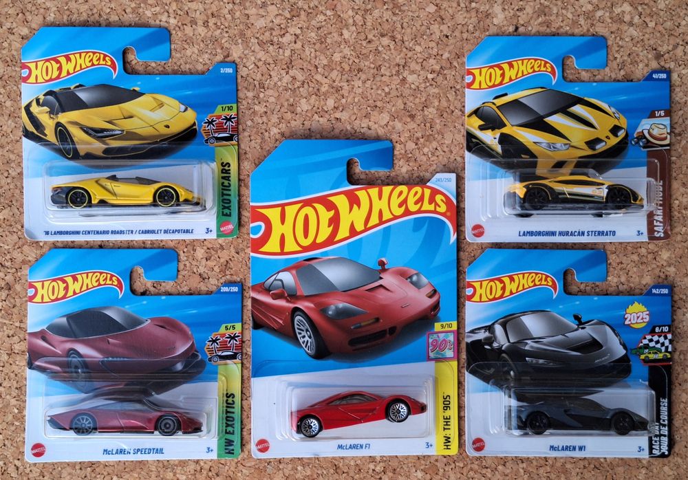 Miniaturas HotWheels  specials