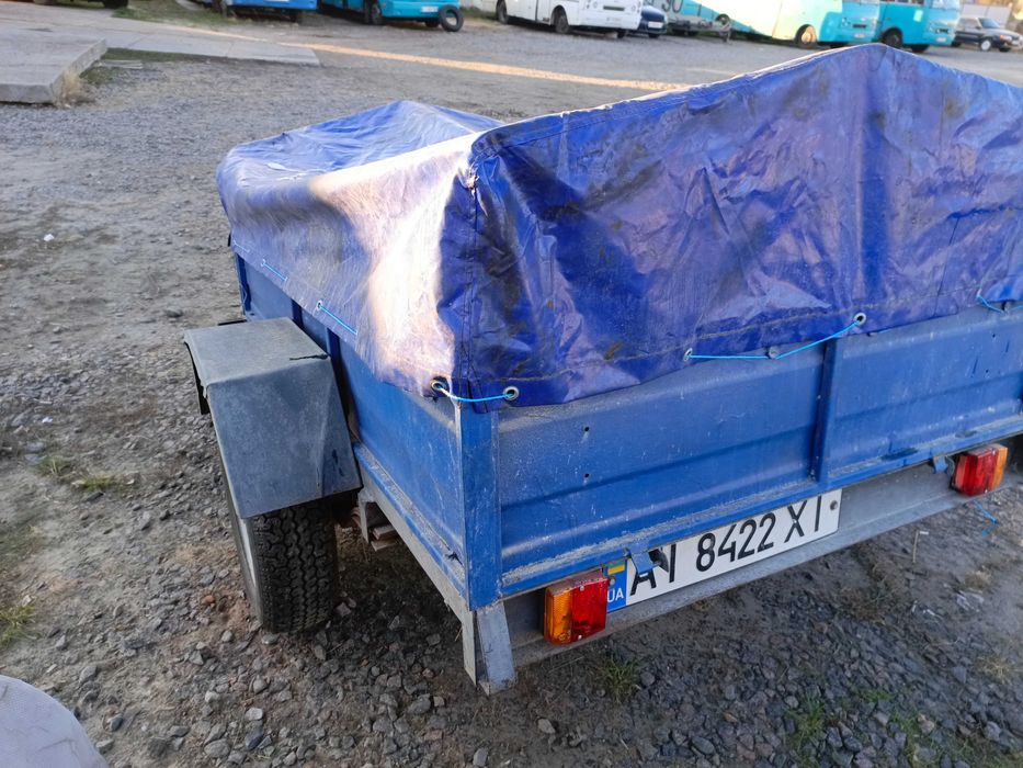 Б/у причіп легковий з документами 2019 року випуску