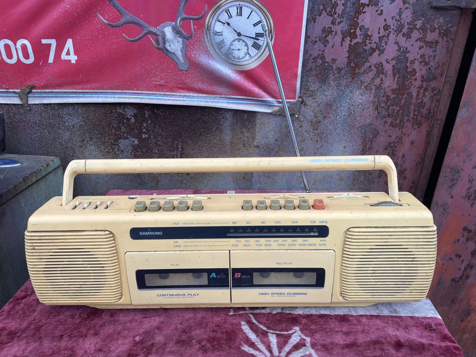 Samsung магнитофон, радио 90 е года