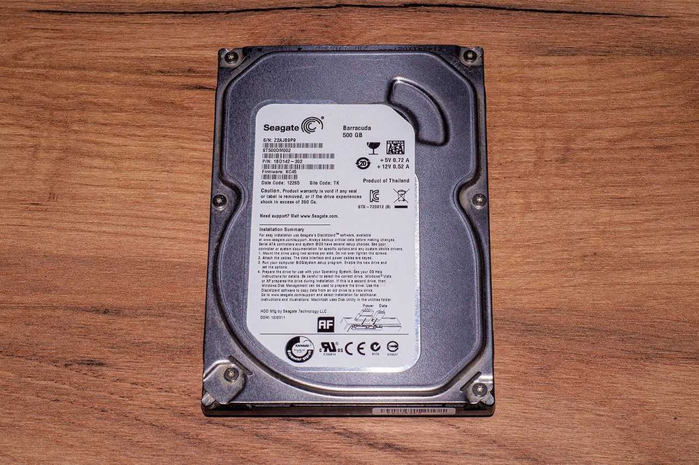 ‼️Жорсткий диск, хард, HDD Seagate Barracuda 500 GB 3.5" SATA