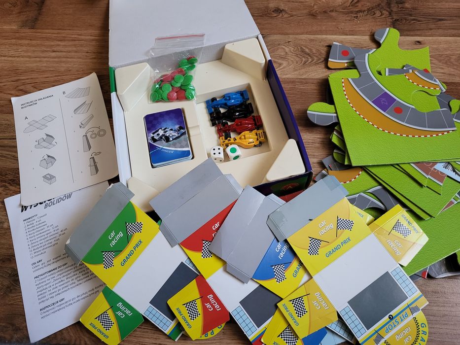 Gra planszowa "Wyścigi bolidów"