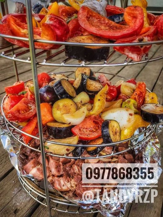 Сетка гриль. Насадка и аксессуары в ТАНДЫР. Набор гриль 4в1 ТАНДИР